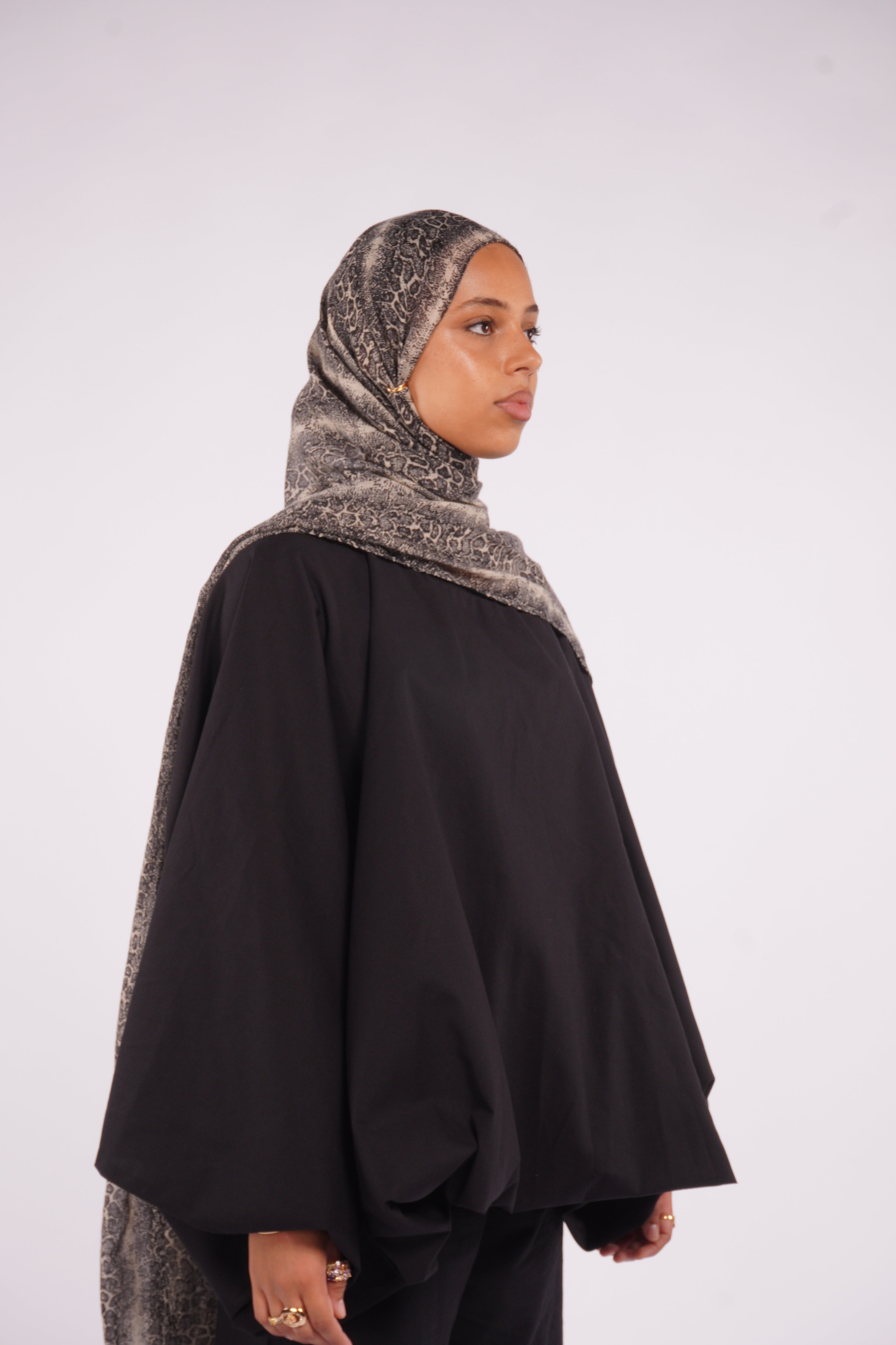 BUBBLE TOP - Noir