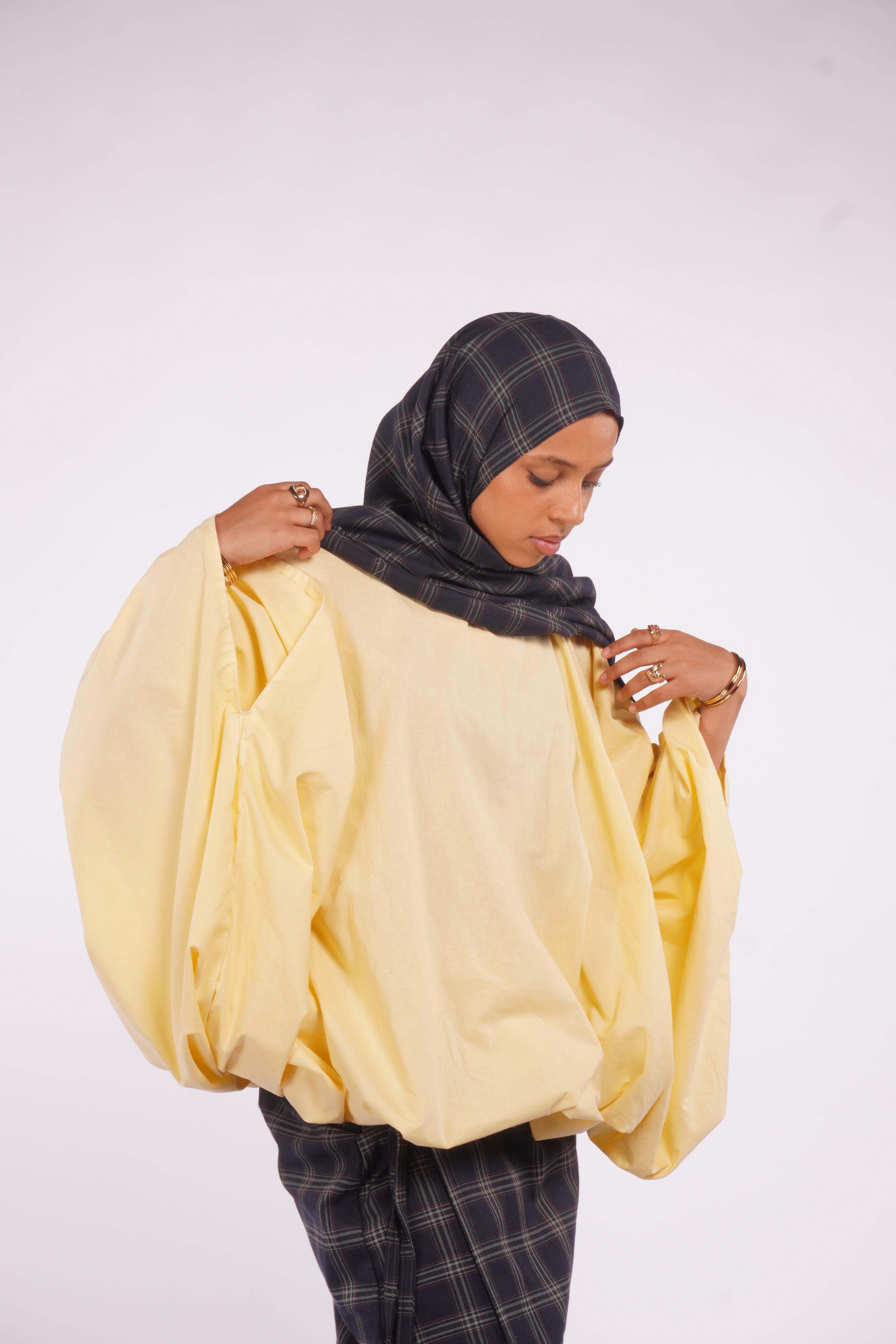 BUBBLE TOP - Jaune